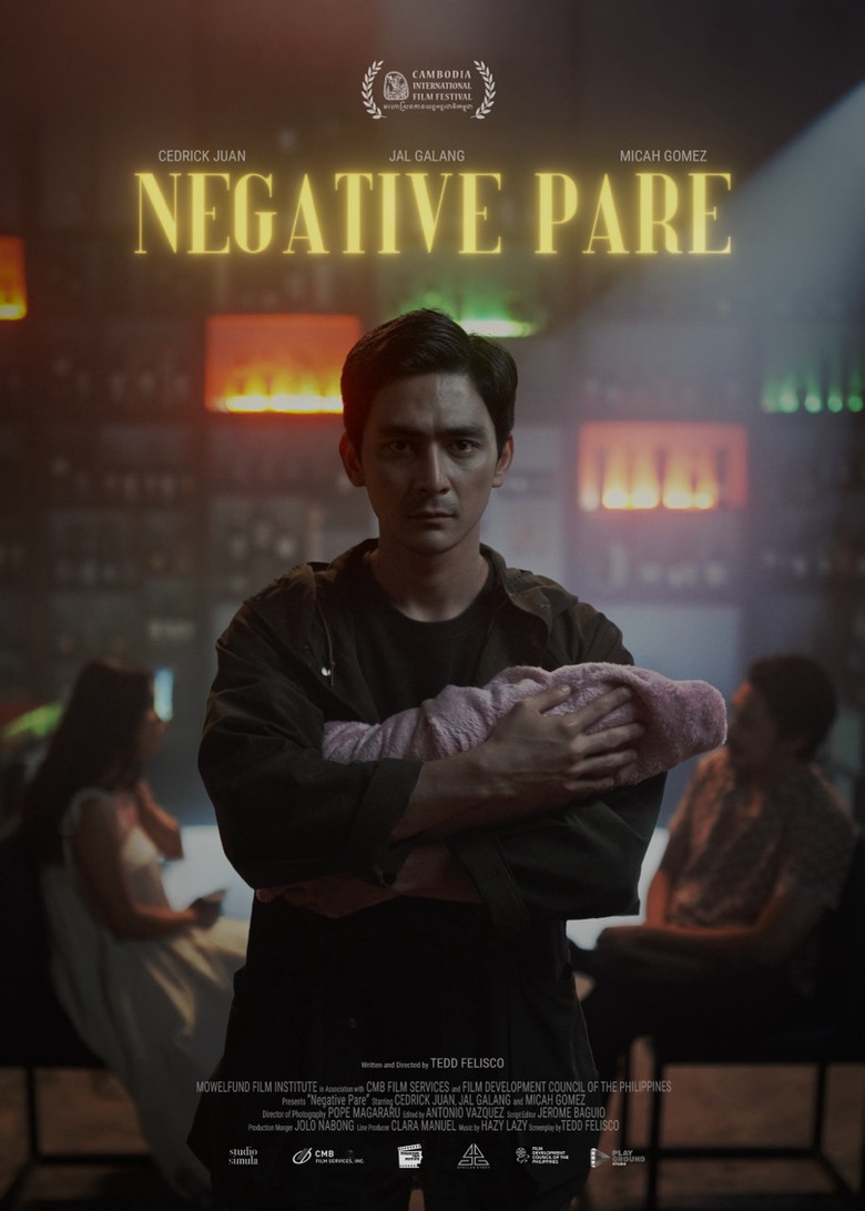 Negative Pare poster background