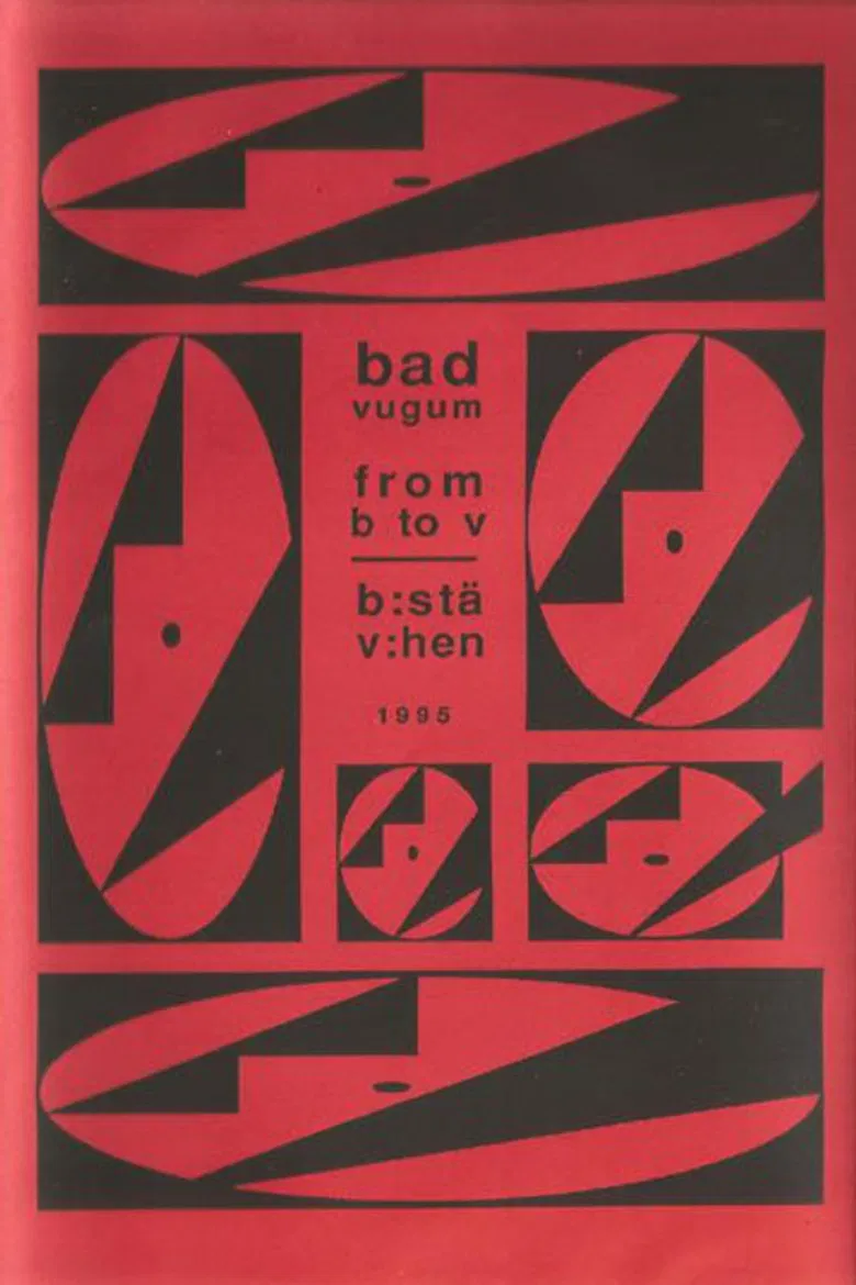 Bad Vugum – From B To V poster background