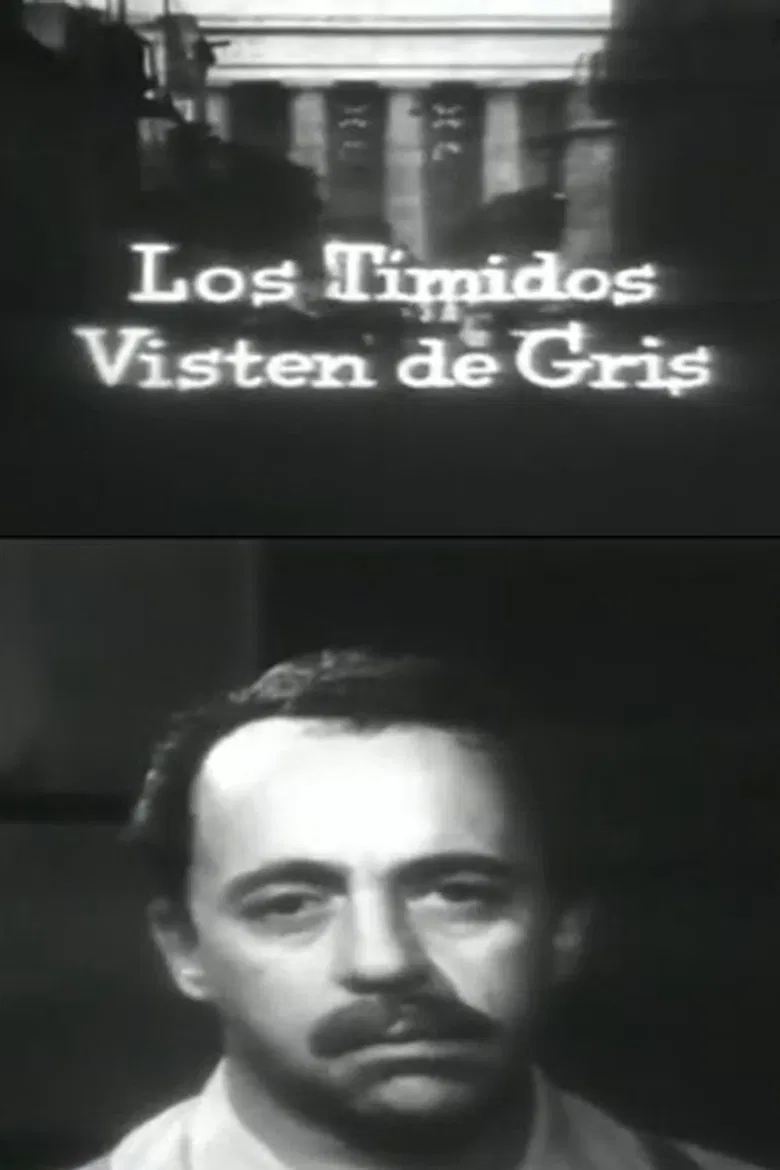Los tímidos visten de gris poster background