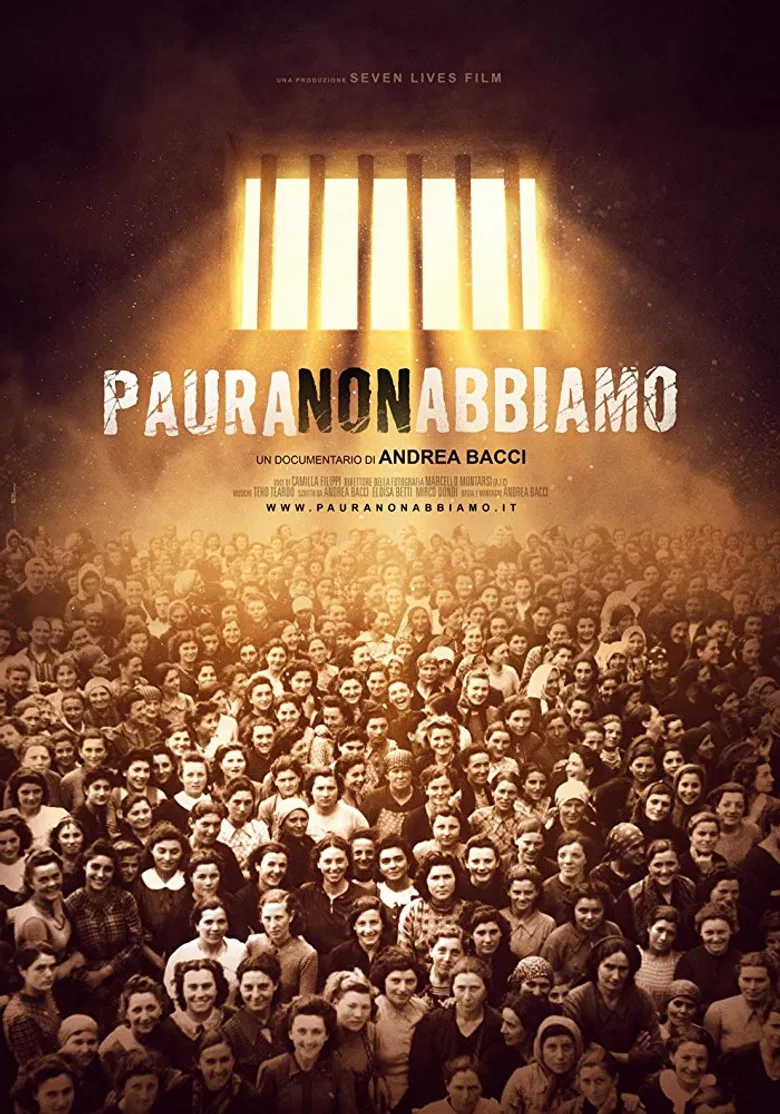 Paura non abbiamo poster background