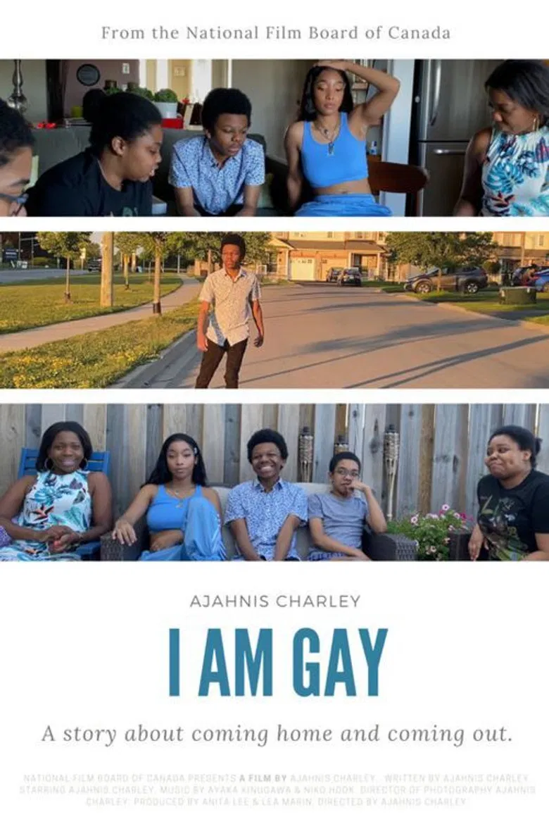 I Am Gay poster background