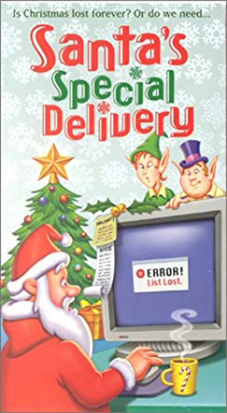 Santa's Special Delivery poster background