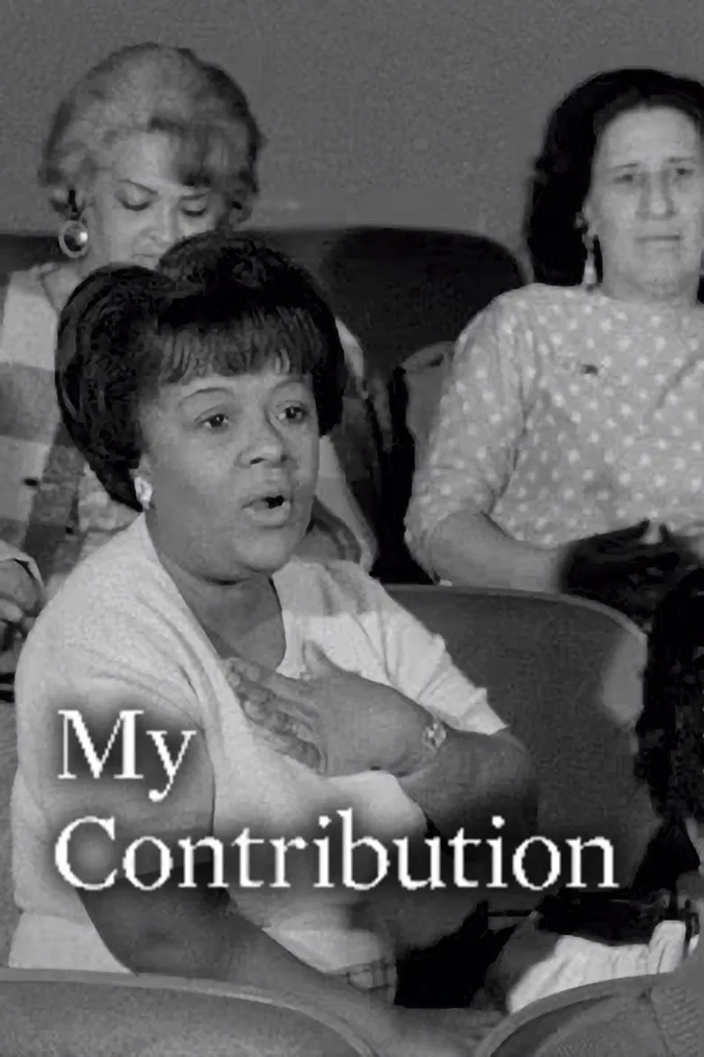 My Contribution poster background