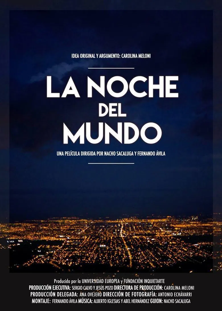 La noche del mundo poster background