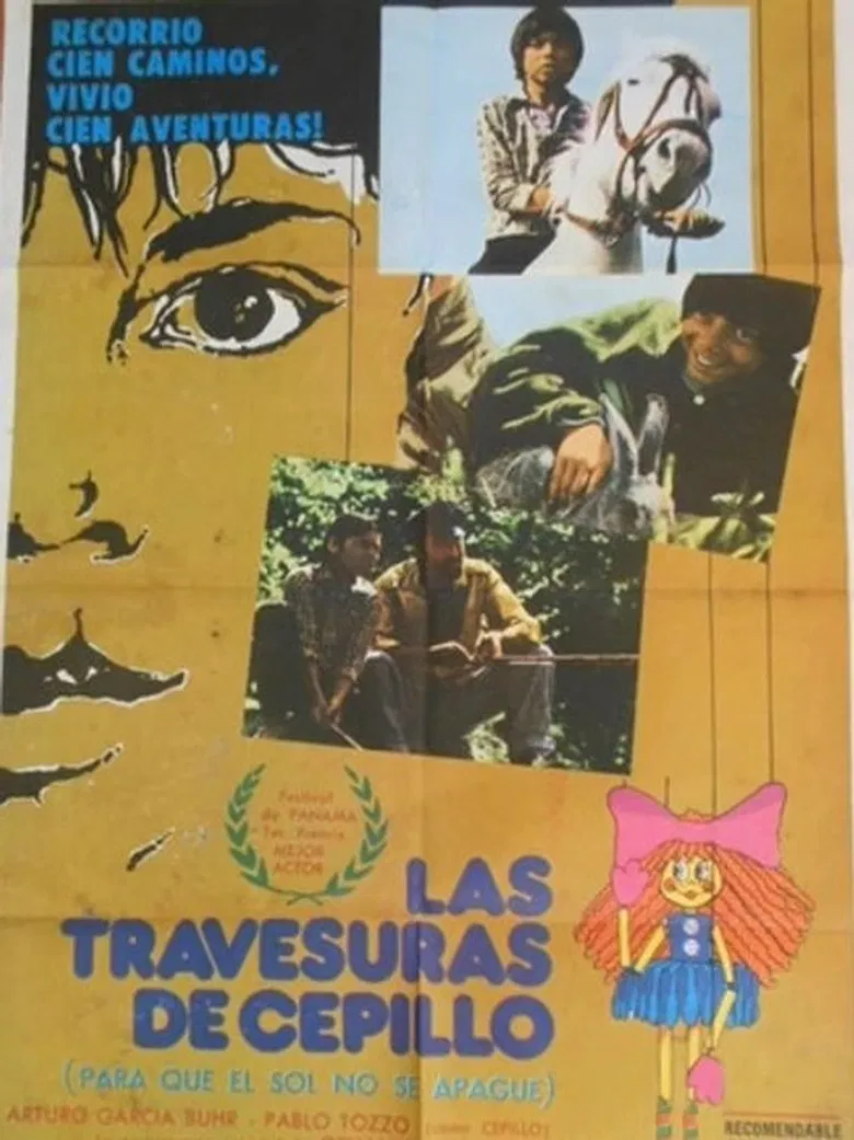 Las travesuras de Cepillo poster background