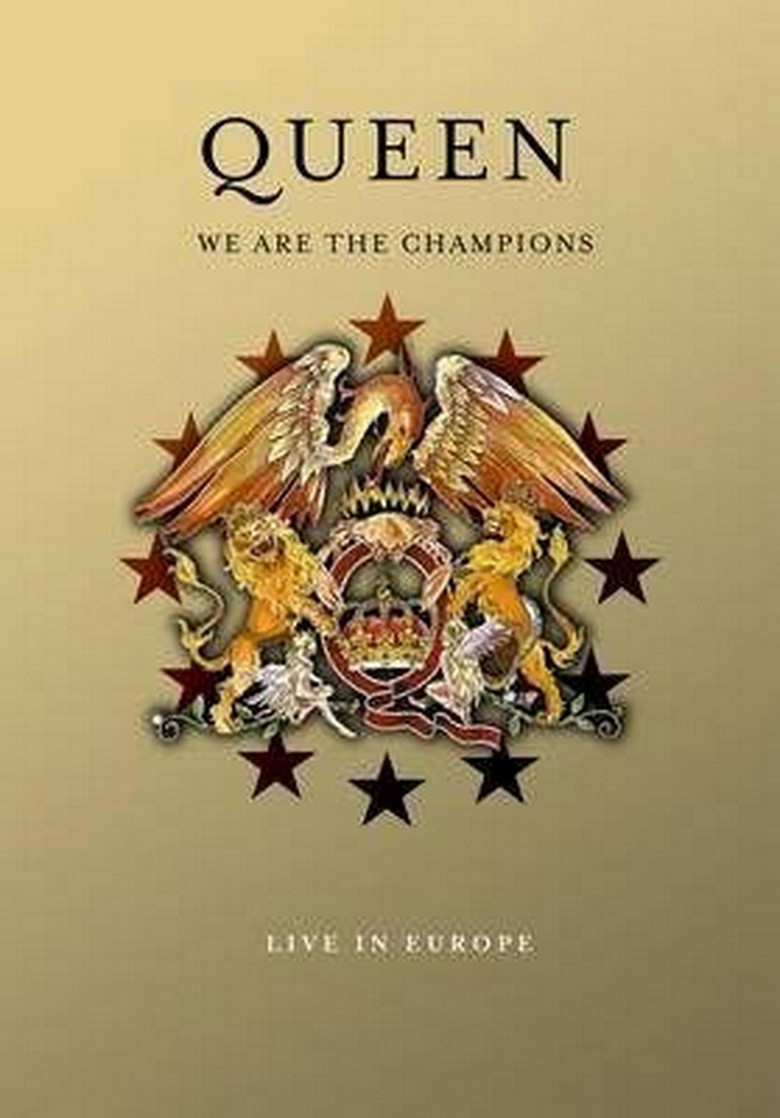 Queen: We Are The Champions - Live In Europe poster background