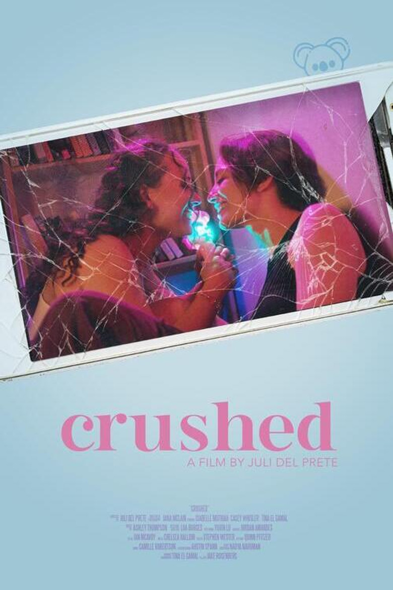 Crushed poster background