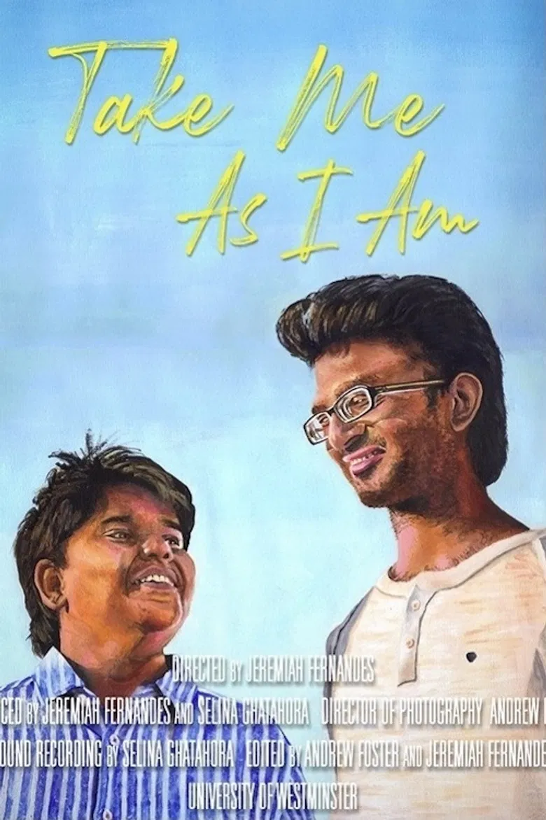 Take Me As I Am poster background