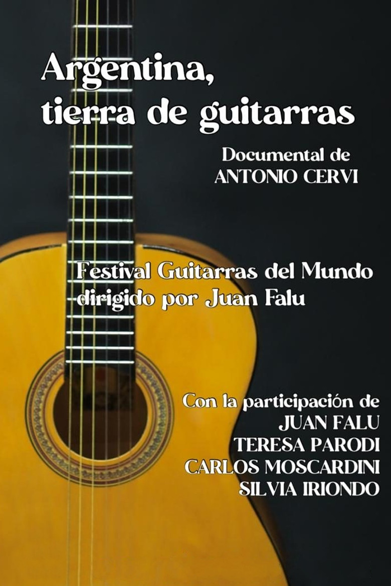 Argentina, tierra de guitarras poster background