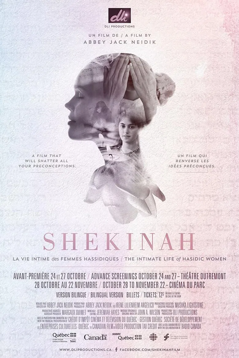 Shekinah: The Intimate Life of Hasidic Women poster background
