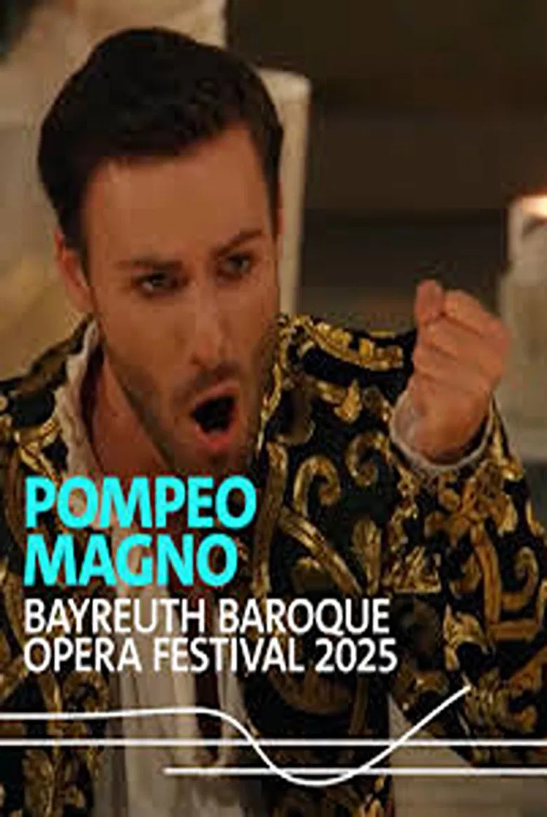 Francesco Cavalli : Pompeo Magno  @ Bayreuth Baroque 2025 poster background