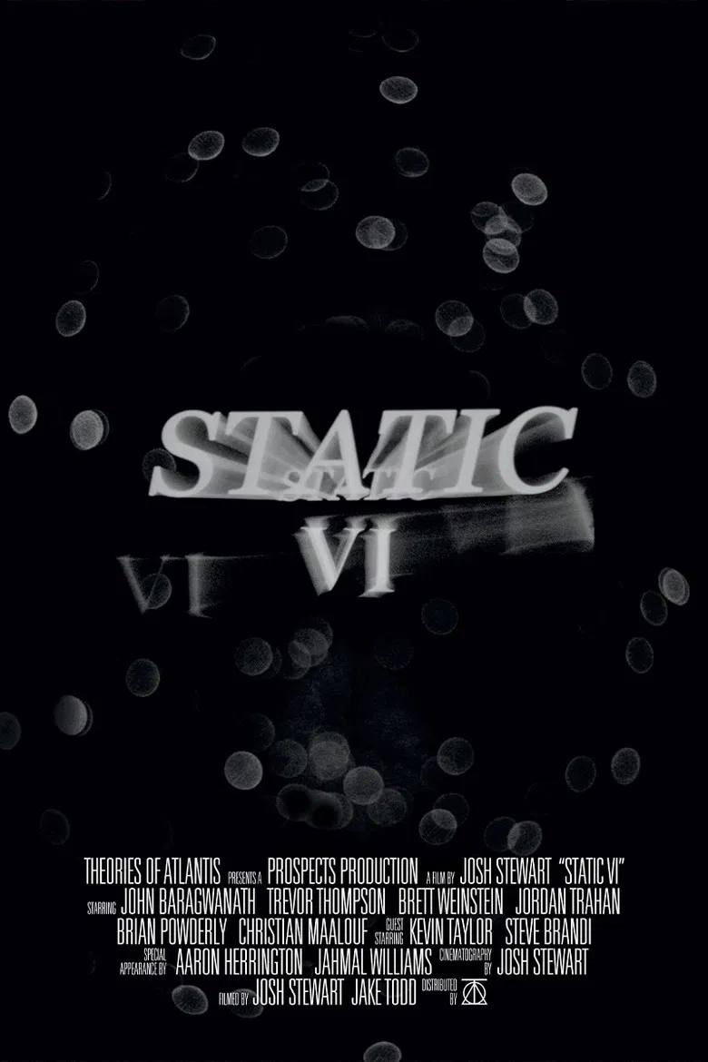 Static VI poster background