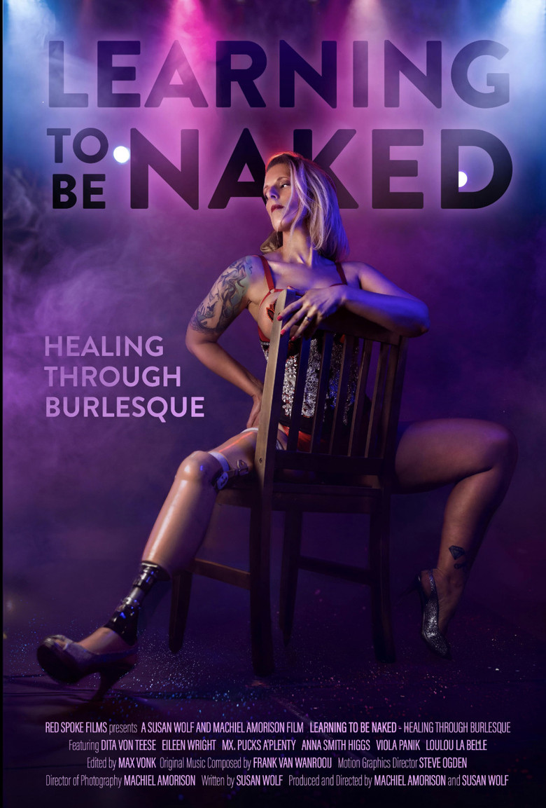 Learning to Be Naked: Healing Through Burlesque poster background