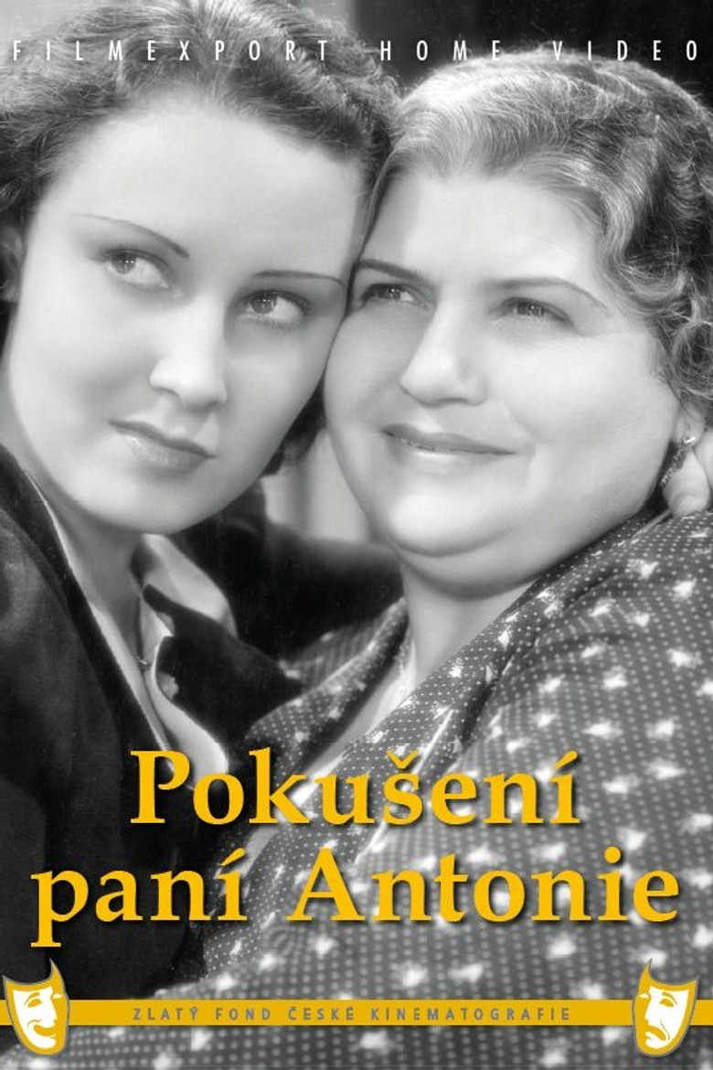Pokušení paní Antonie poster background