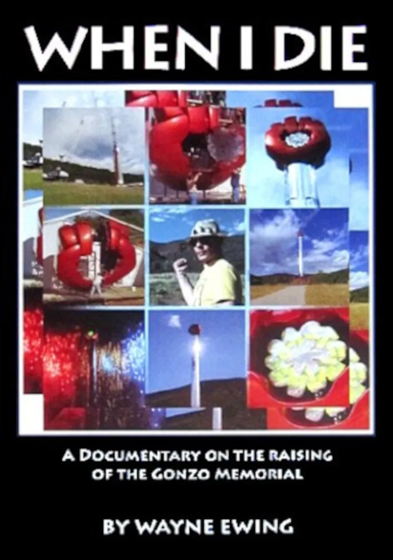 When I Die poster background
