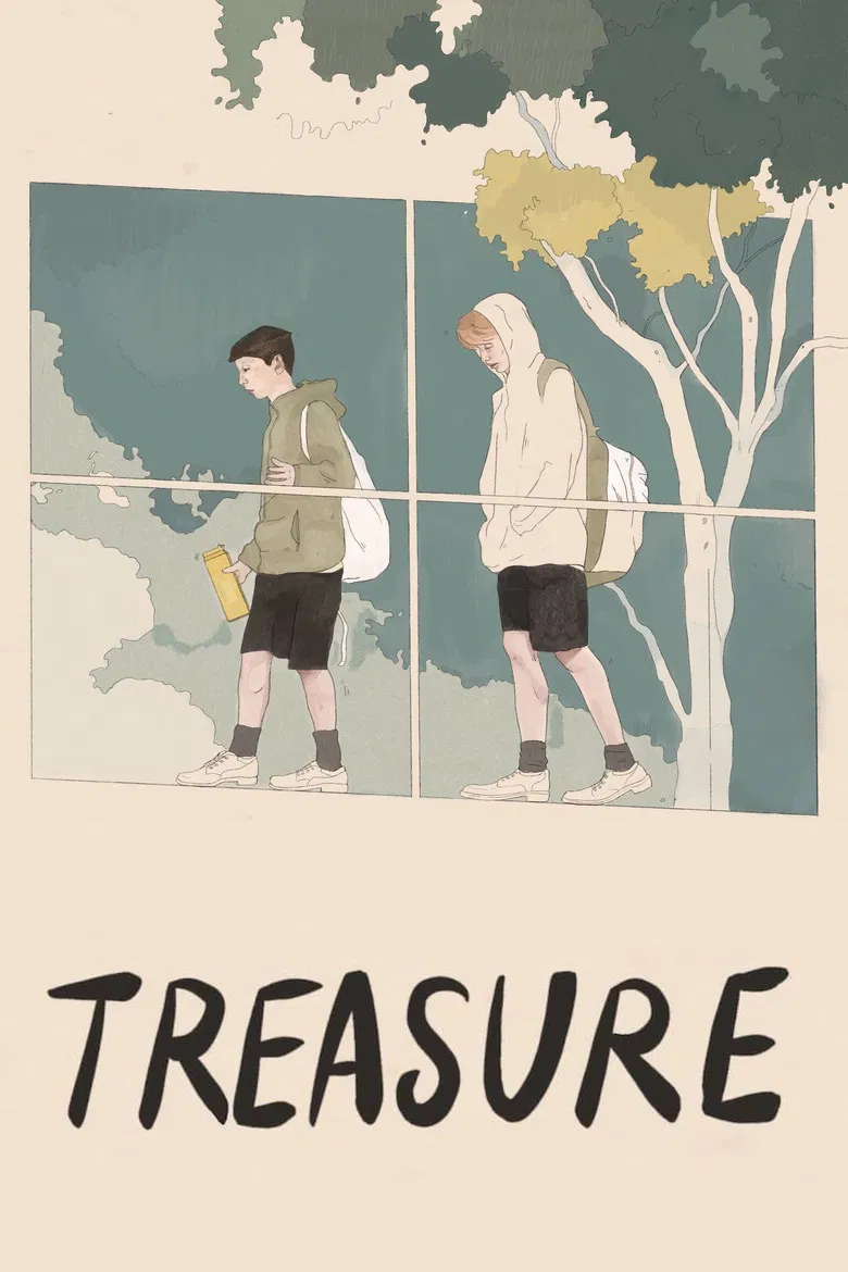 Treasure poster background
