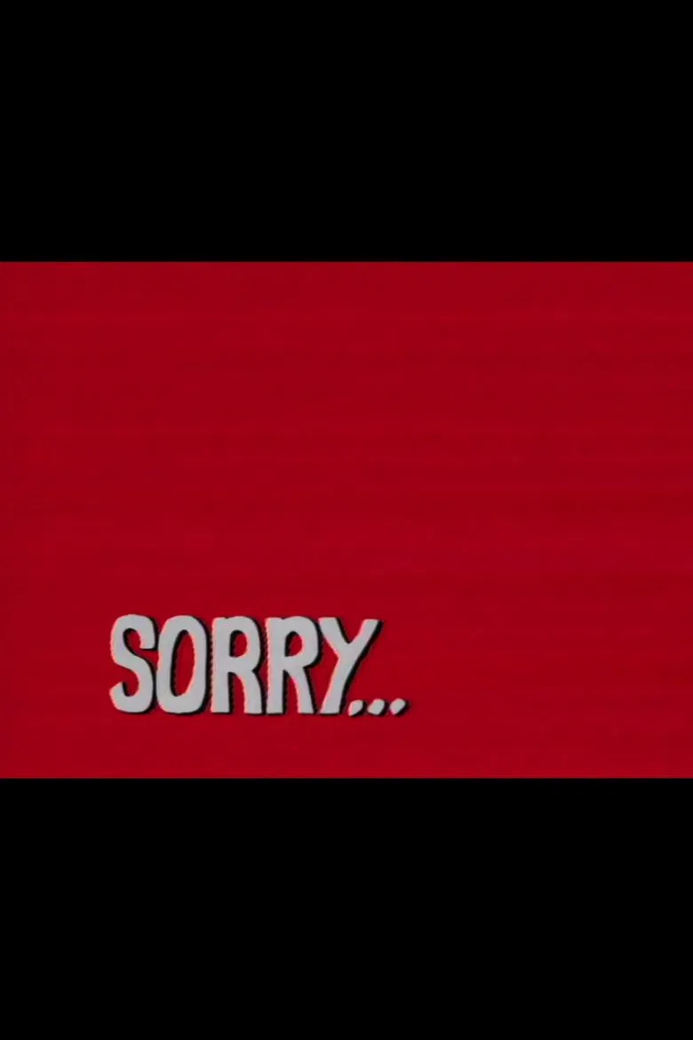 Sorry... poster background