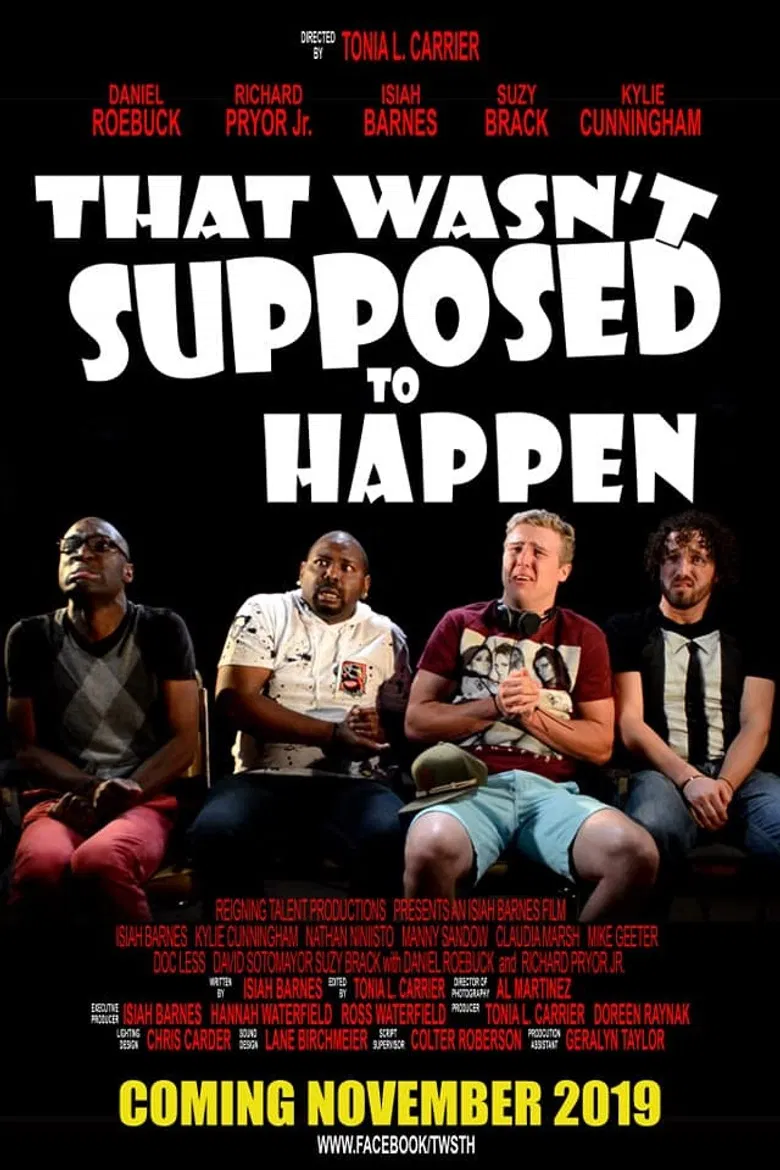 That Wasn't Supposed to Happen poster background