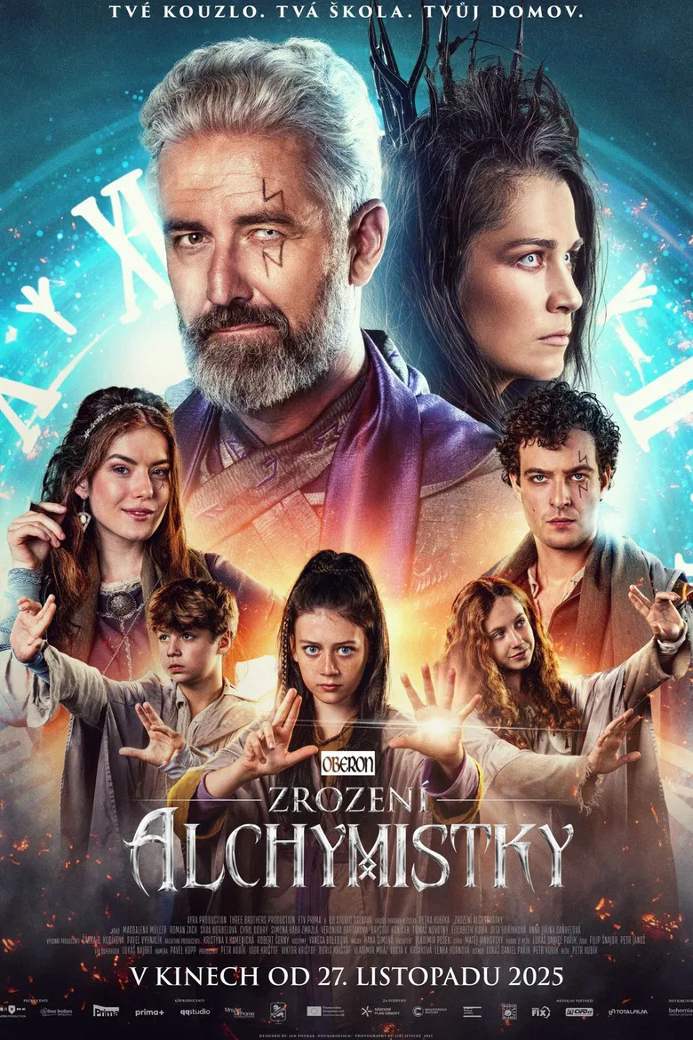 Zrození alchymistky poster background