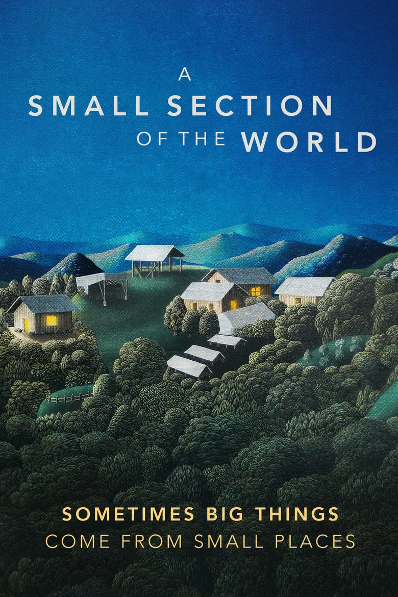 A Small Section of the World poster background