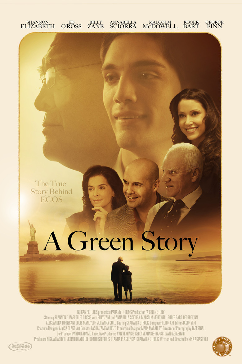 A Green Story poster background