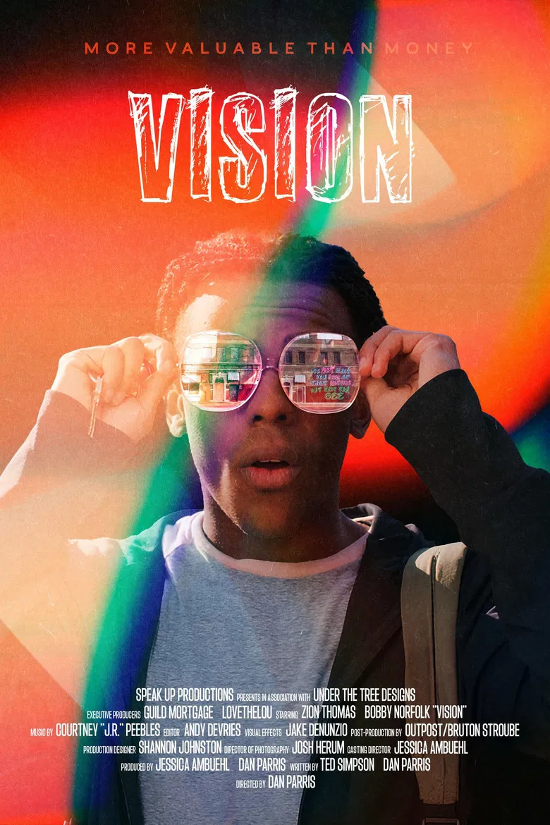 Vision poster background