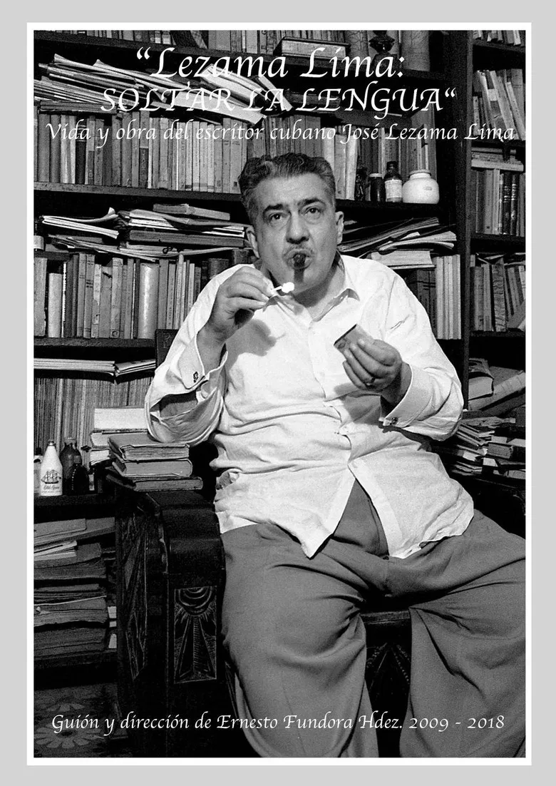 Lezama Lima: Soltar la lengua poster background