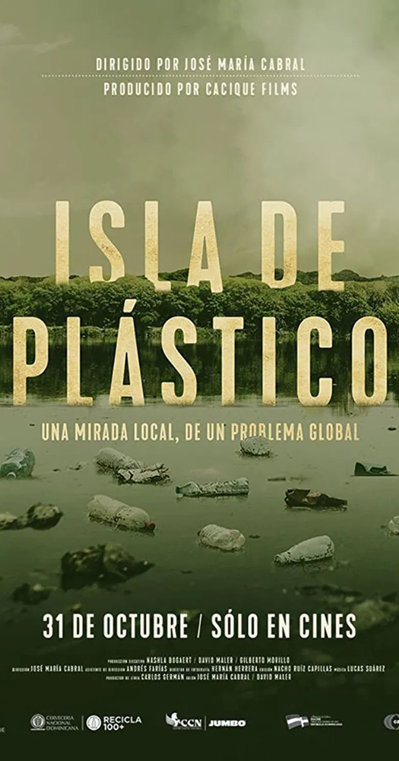 Plastic Island poster background