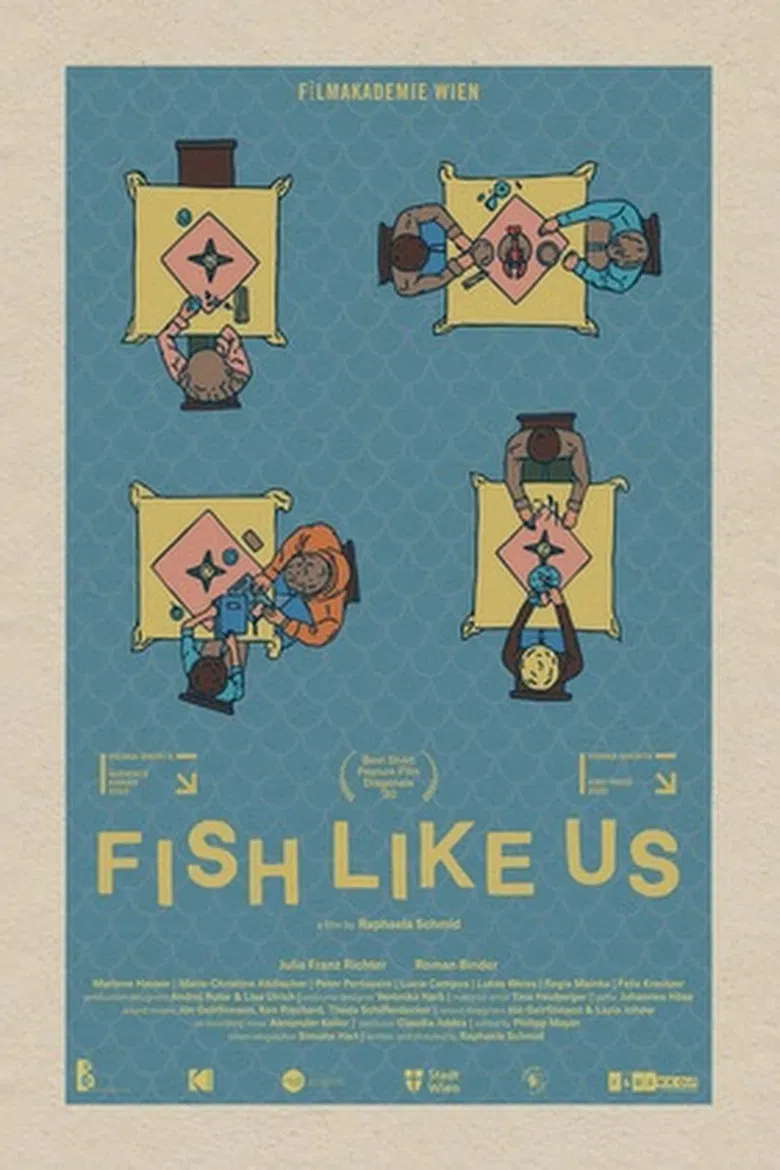 Fish Like Us poster background