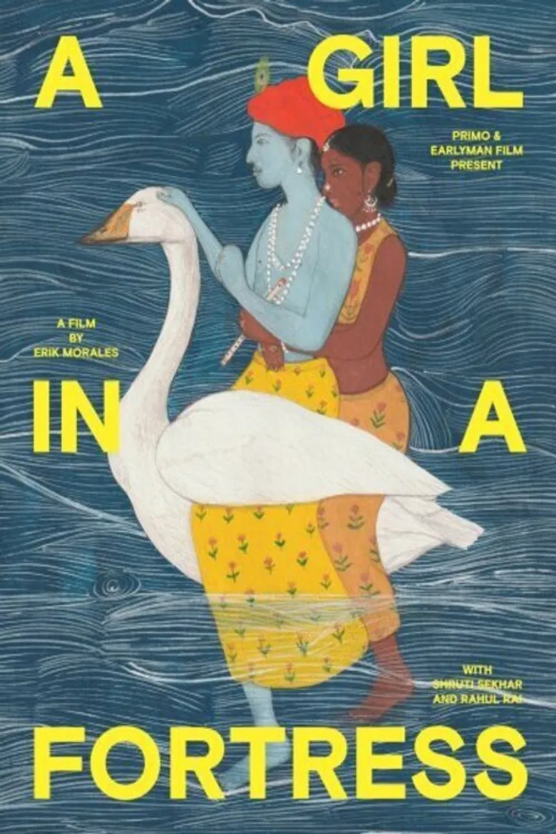 A Girl In A Fortress poster background