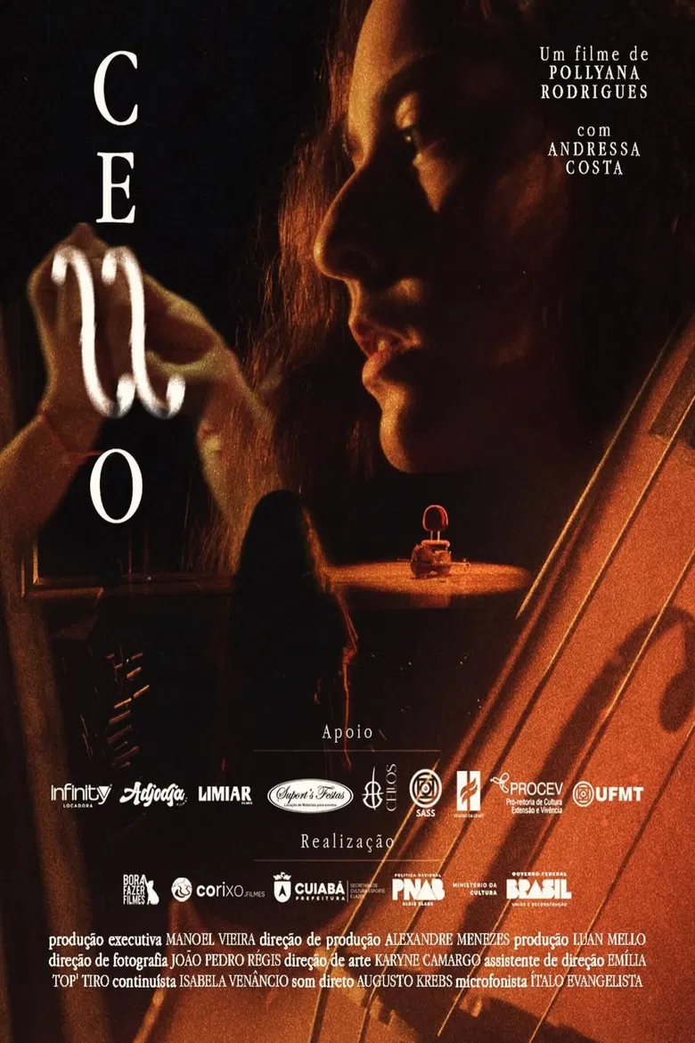 Cello poster background