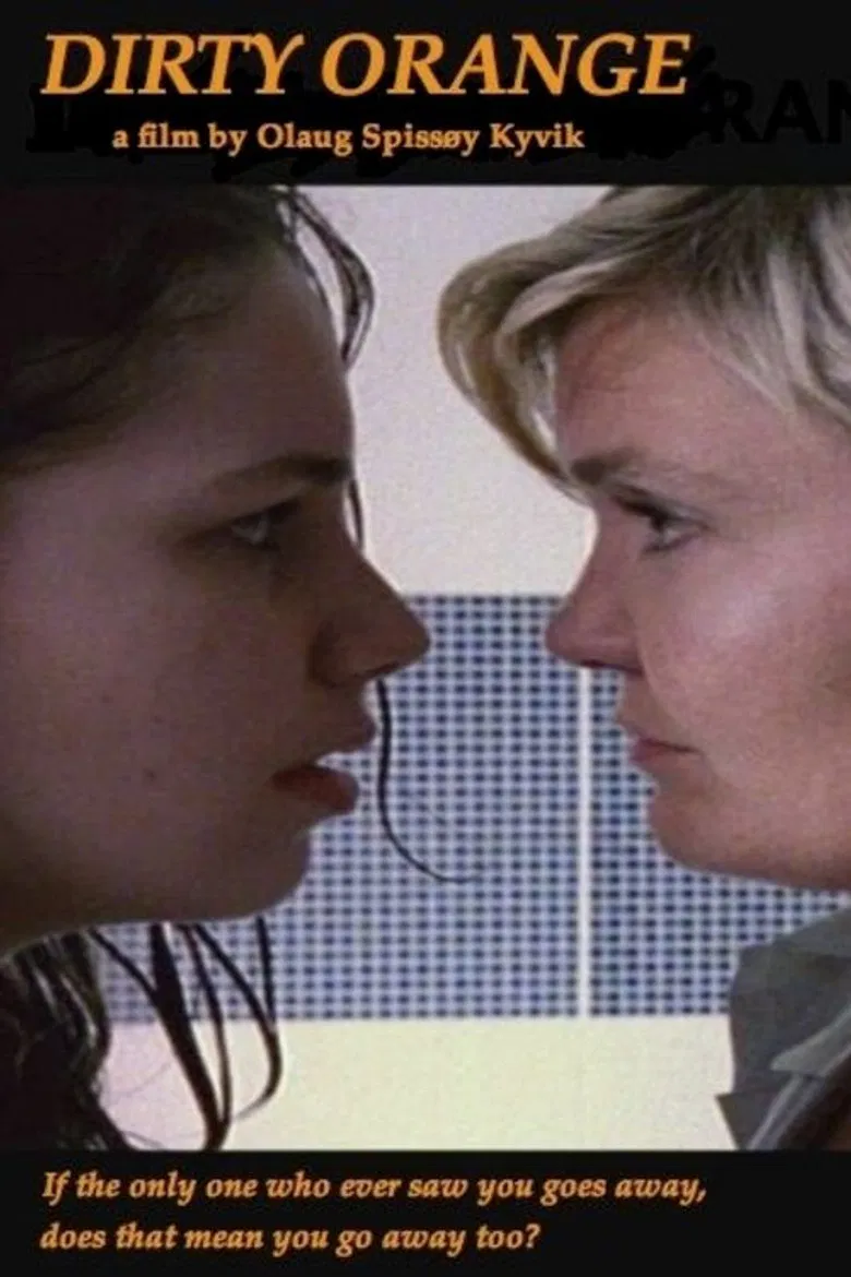 Dirty Orange poster background