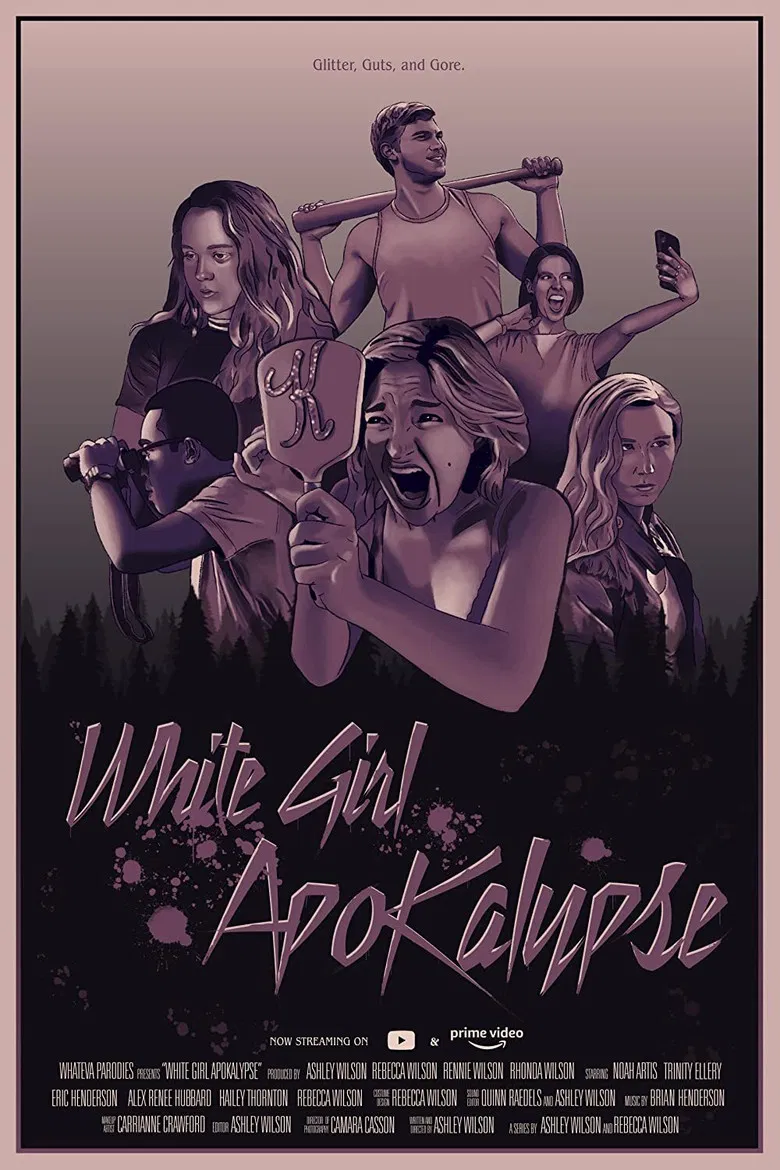 White Girl Apokalypse poster background