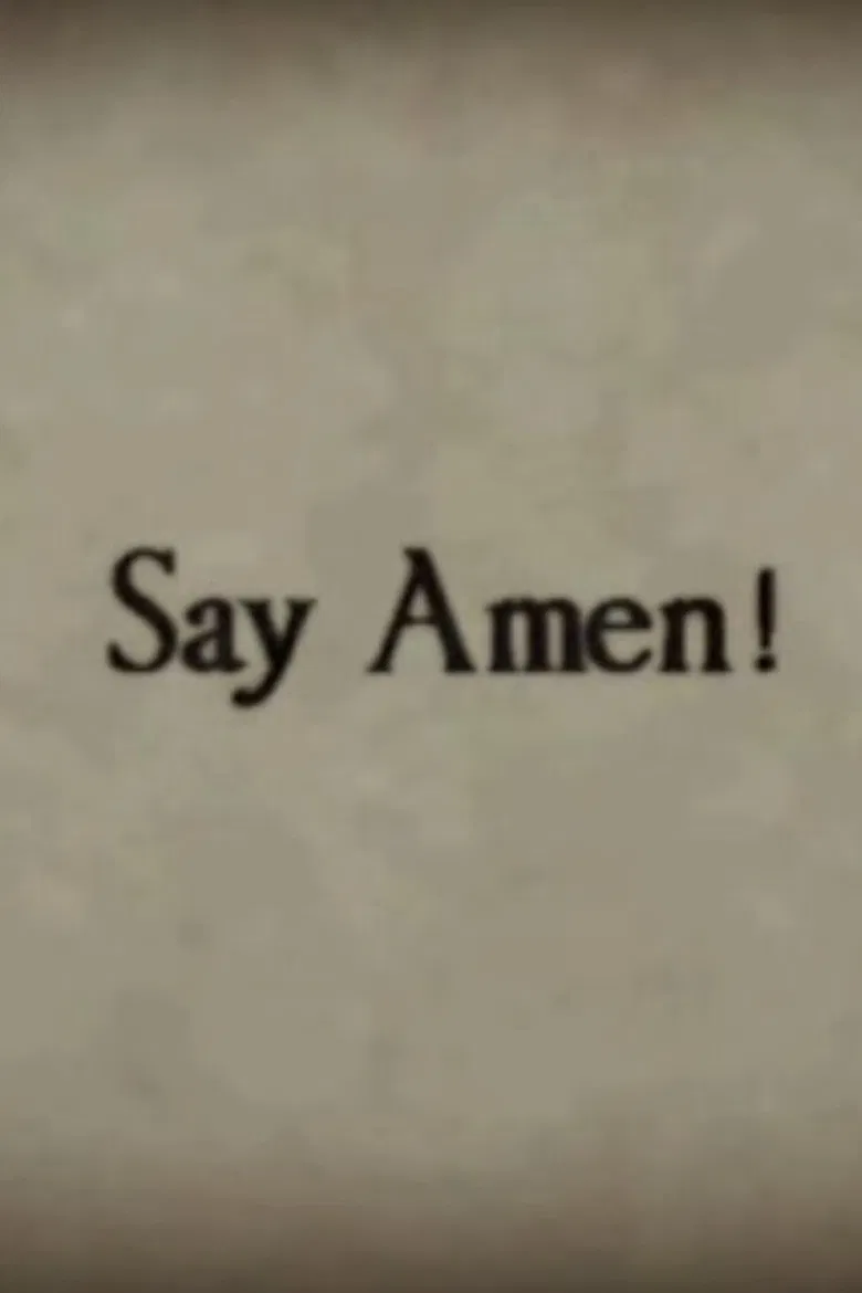 Say Amen poster background