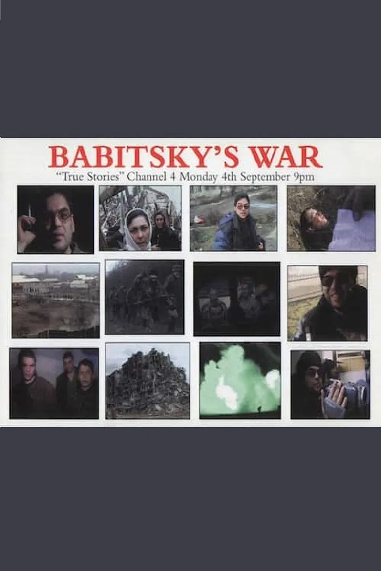 Babitsky's War poster background