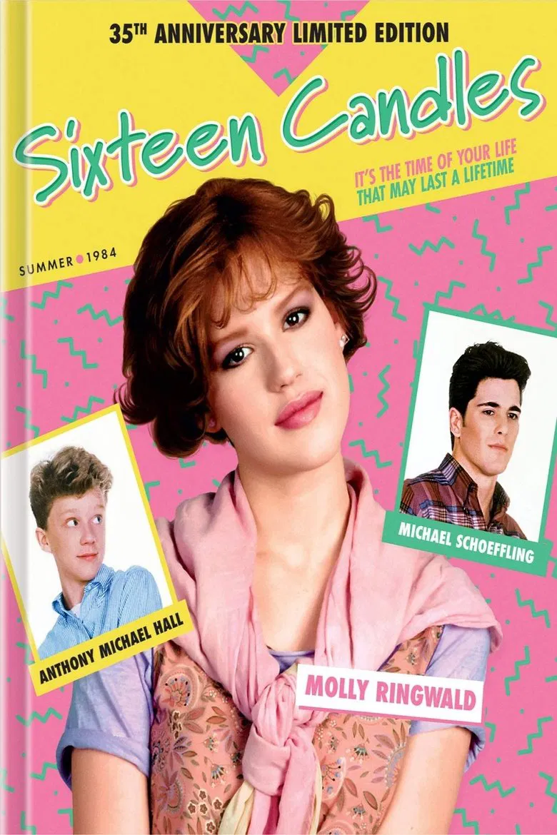 Celebrating Sixteen Candles poster background