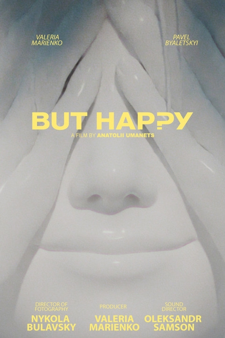 But Happy poster background