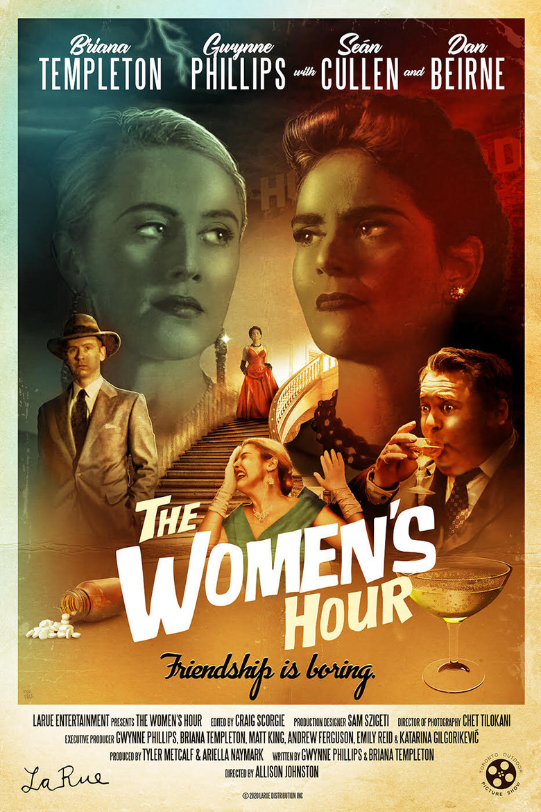 The Women's Hour poster background