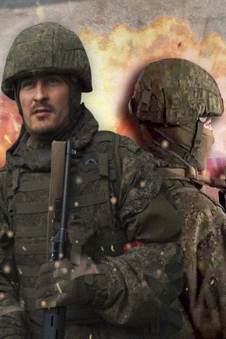 Foreign Fighters of Donbass poster background