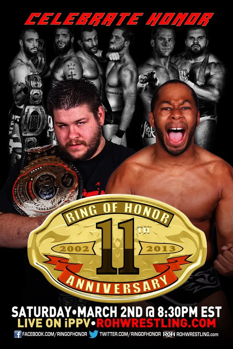 ROH: 11th Anniversary poster background