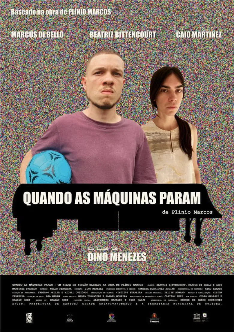 Quando as Máquinas Param poster background