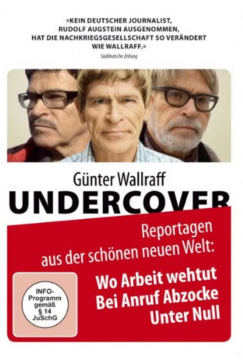 Günter Wallraff Undercover: Wo Arbeit weh tut poster background