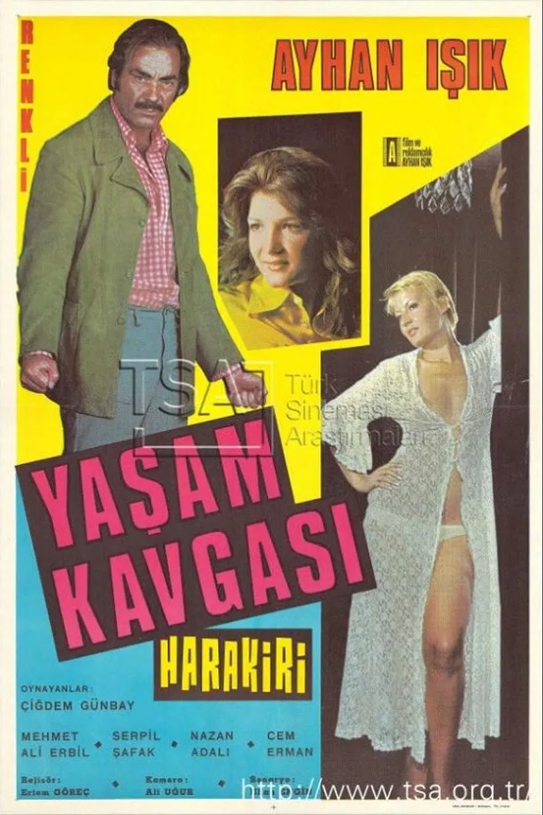 Harakiri: Yaşam Kavgası poster background