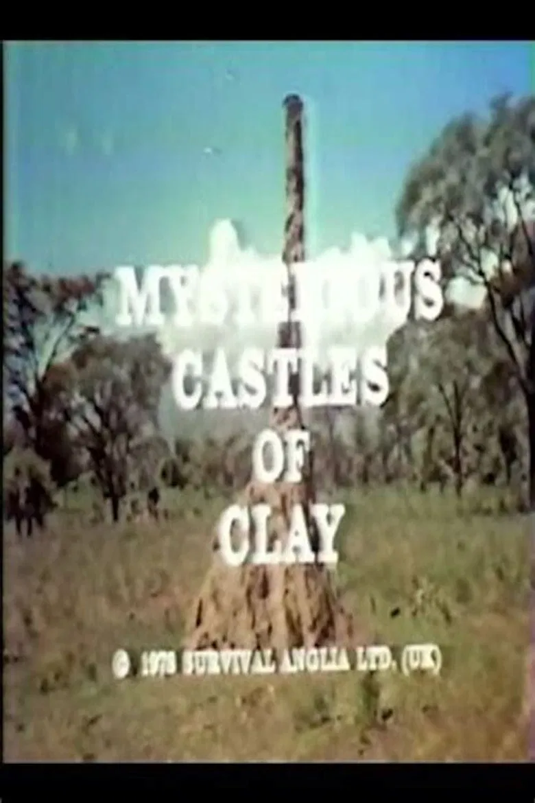 Mysterious Castles of Clay poster background