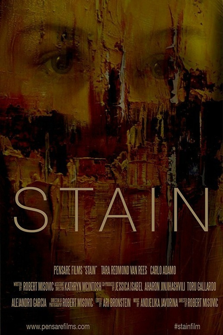 Stain poster background