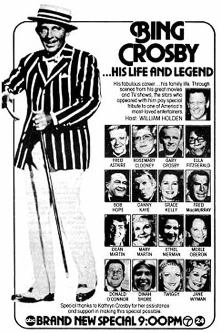 Bing Crosby: His Life and Legend poster background
