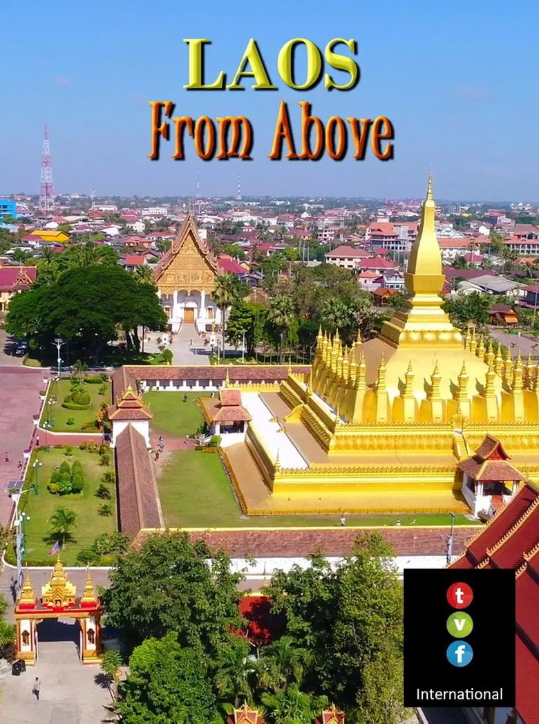 Laos from Above poster background