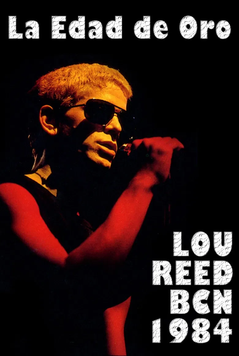 Lou Reed: Live in Barcelona poster background