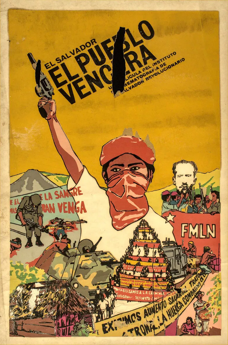 El Salvador: The People Will Win poster background