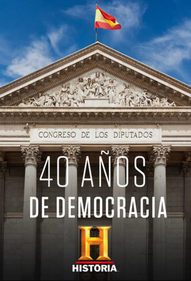 40 años de democracia poster background